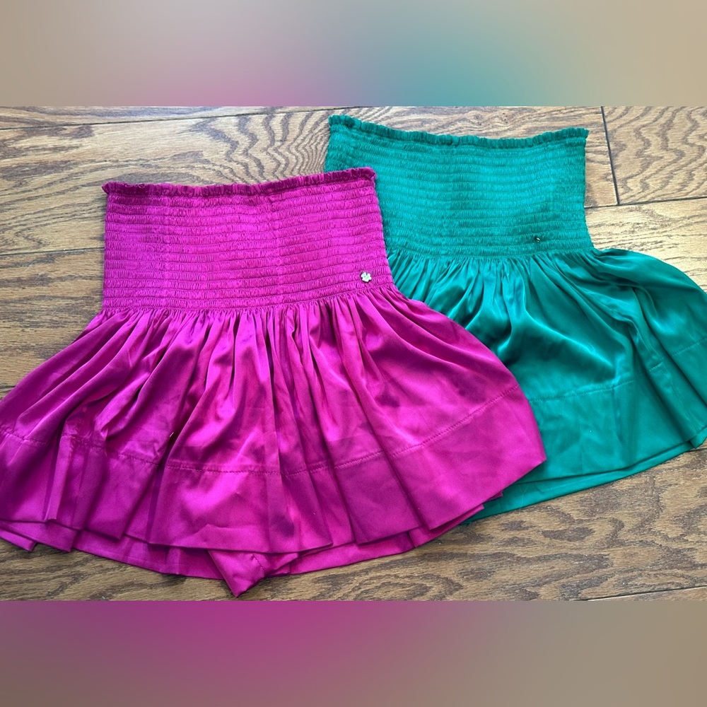 TEAL Natural Life Daisy Skort in size XS.